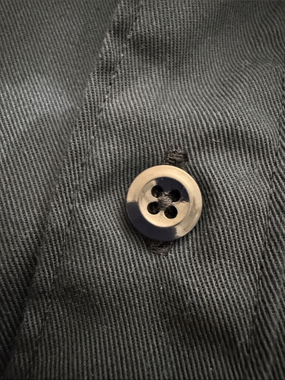 Carhartt Navy Relaxed Fit Shirt Jacket with Gold Logo 2XL - Picture 8 of 8